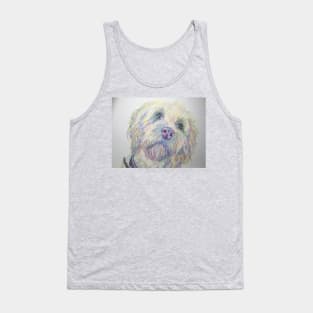 Cream Cockerpoo Tank Top